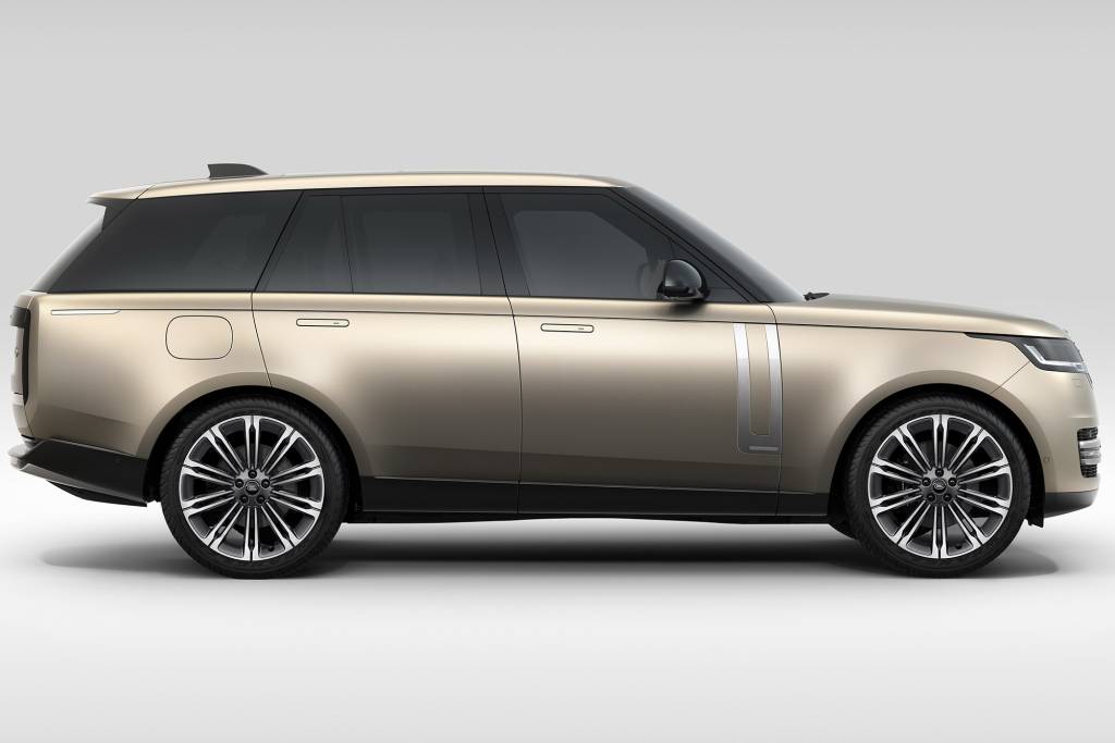 RANGE ROVER 2022 Range Rover 2022 creme visto de lado
