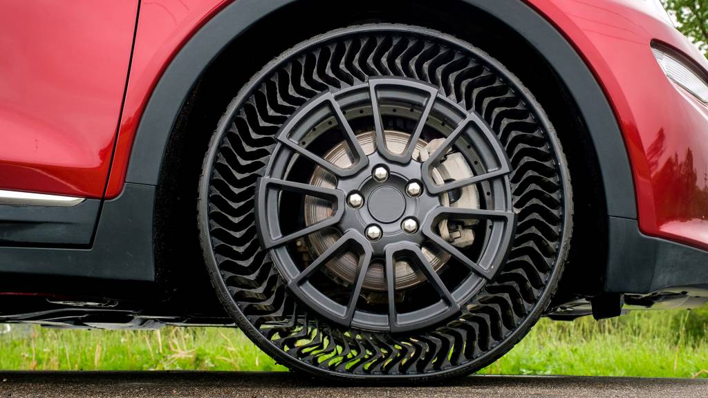 UPTIS pneu sem ar da michelin