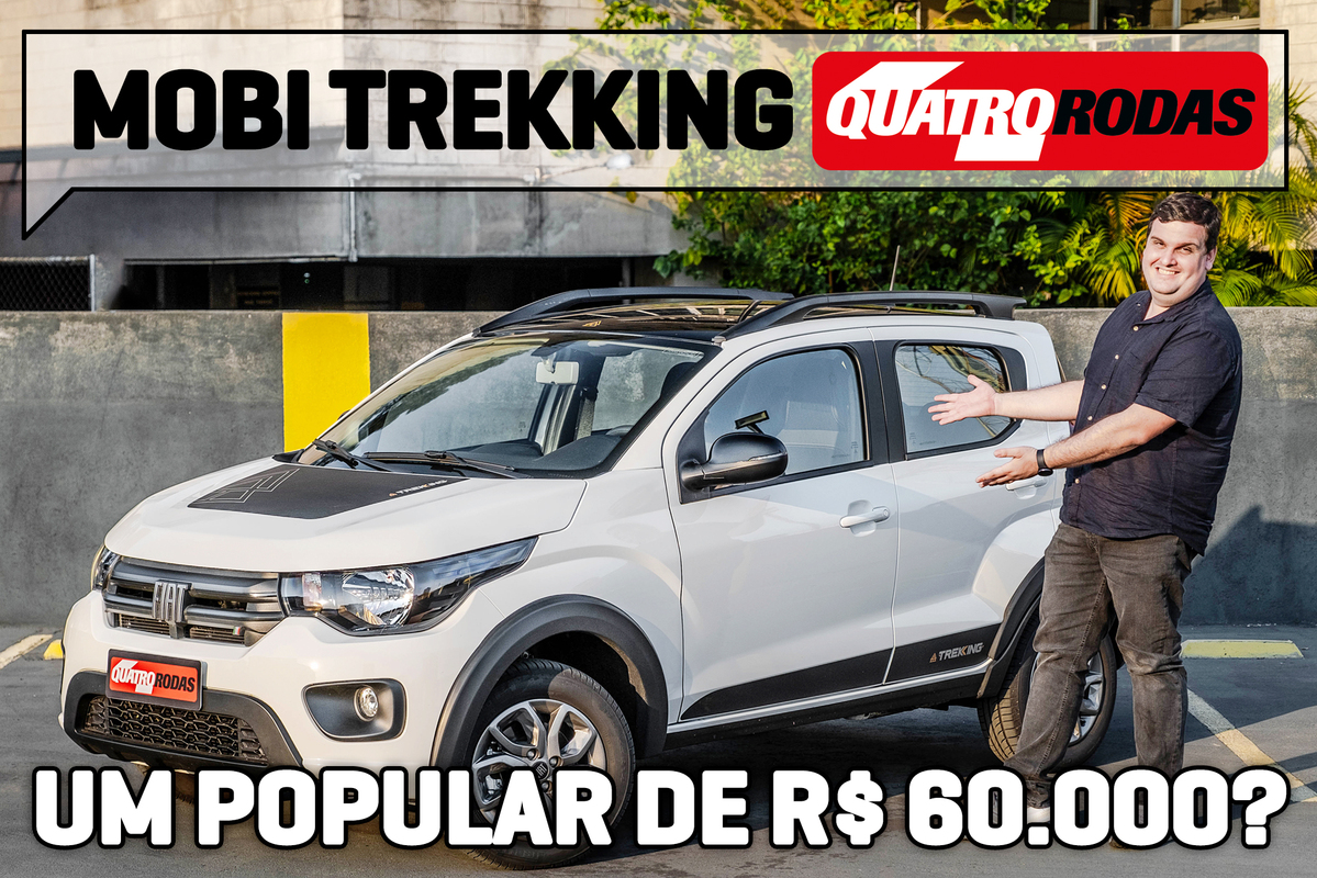Vídeo: como é o Fiat Mobi Trekking, o carro popular de R$ 60.000?