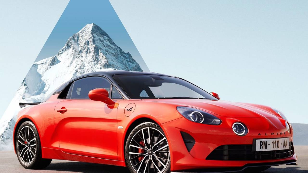 Alpine A110 S frontal