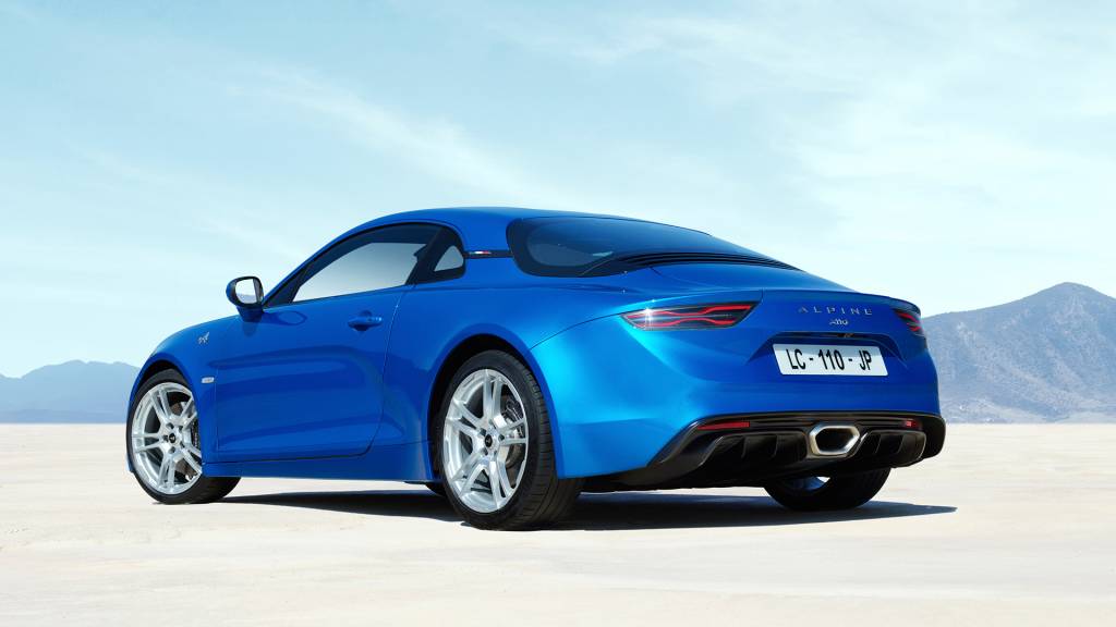 Alpine A110 traseira Alpine A110 Traseira