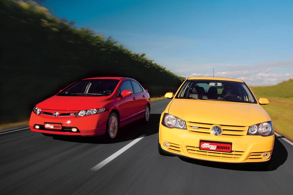 Quando Civic Si e Golf GTI disputaram a “final” dos esportivos nacionais