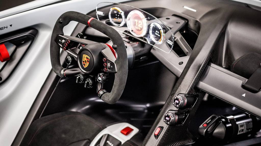 PORSCHE VISION GT 11 Interior do Porsche Vision GT branco