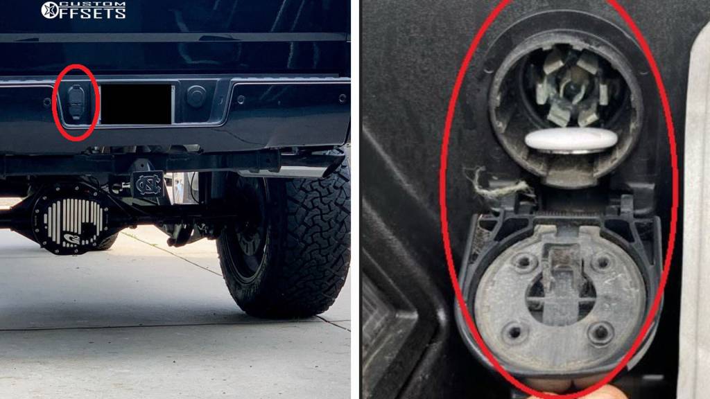 Tagged-Truck-For-Theft Exemplo da veículo com AirTag encontrada discretamente escondida