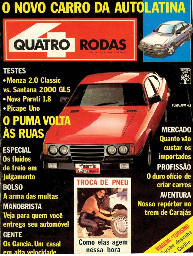 Quatro Rodas Agosto de 1988