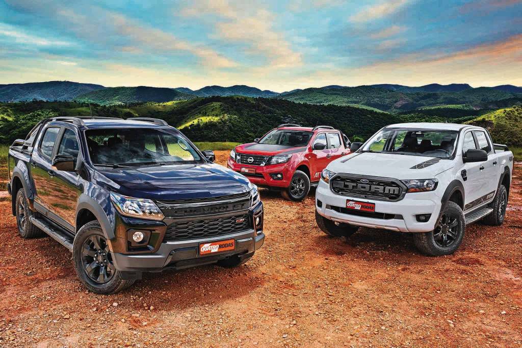 Ranger Storm, S10 Z71, Frontier Attack: as picapes diesel com apelo visual