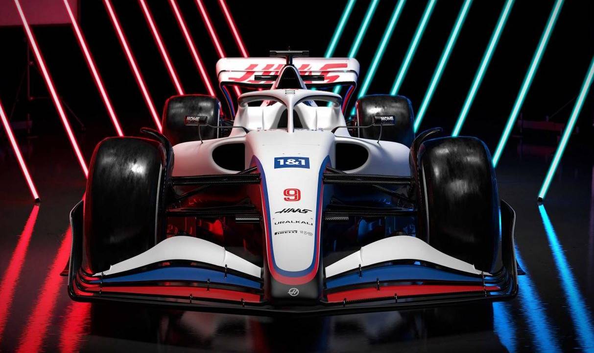 Uralkali Haas F1 Team visão frontal