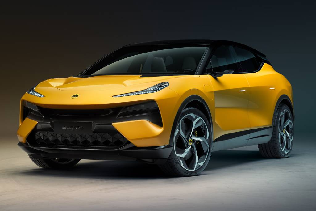 Lotus estreia no mundo dos SUVs com elétrico de 600 cv e quatro portas
