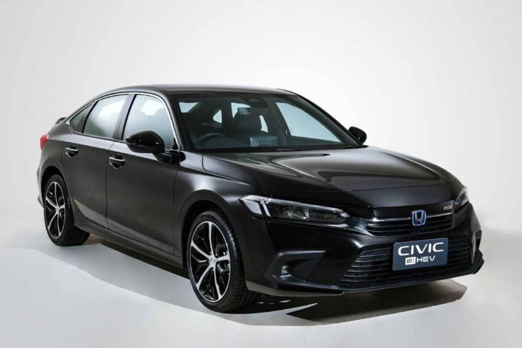 Honda Civic híbrido é apresentado e adianta o que Brasil terá em 2022