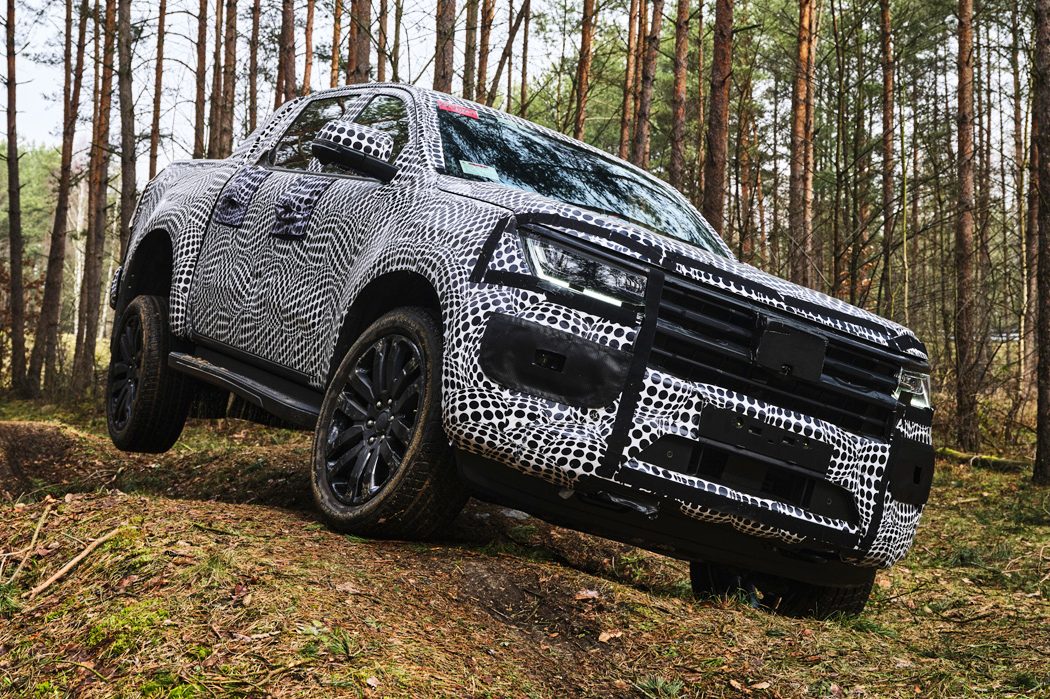 Parente da Ranger, a picape Amarok está ficando cada vez mais parecida.