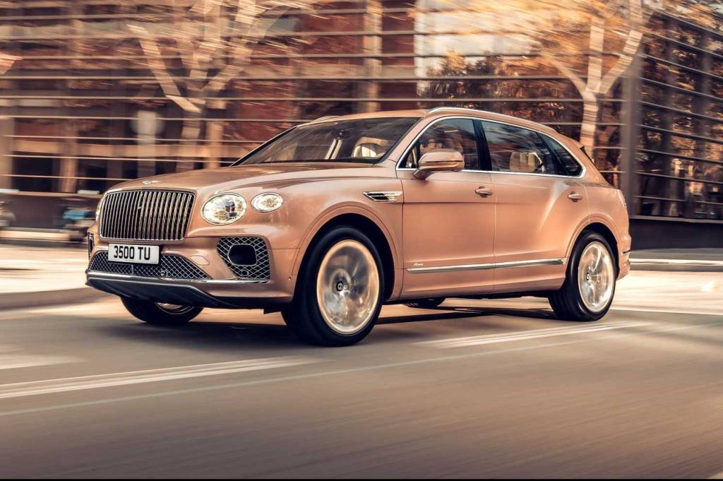 Bentley Bentayga EWB é limusine com bancos de primeira classe dos aviões