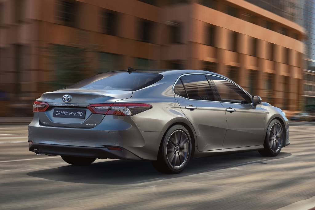 Toyota Camry 2023 Design traseiro do Camry 2023 foi mantido