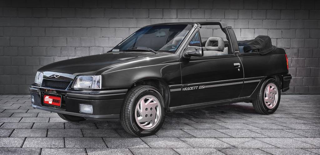 Chevrolet Kadett GSi conversível era nacional com dupla nacionalidade