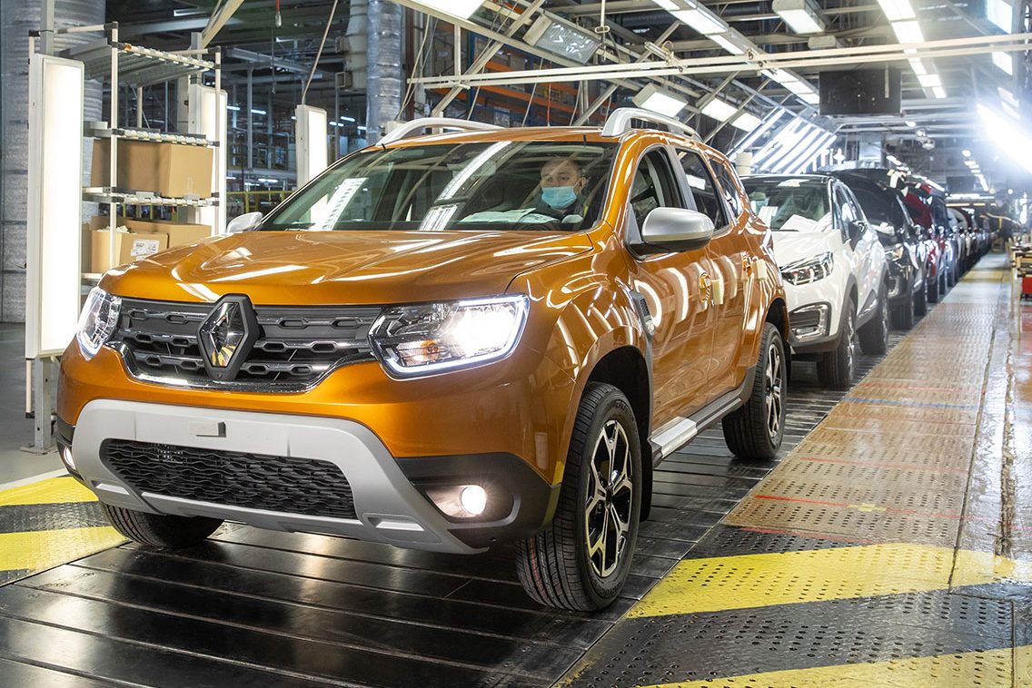 Renault Duster fabricado na R&uacute;ssia