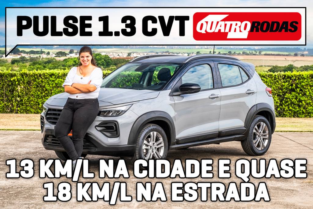 Fiat Pulse 1.3 automático: faz 18 km/l e é o SUV mais econômico do Brasil