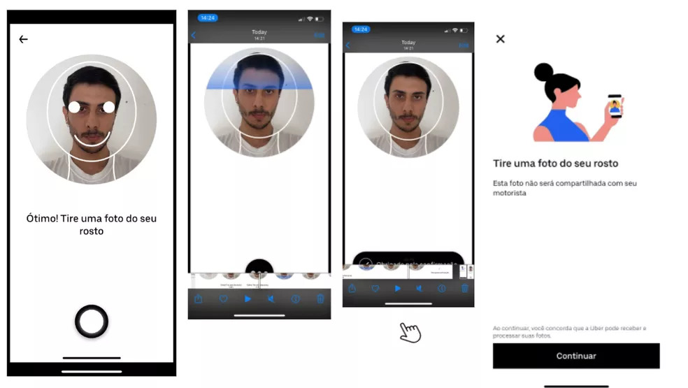 Uber passa a exigir selfie de quem quiser pagar viagem em dinheiro
