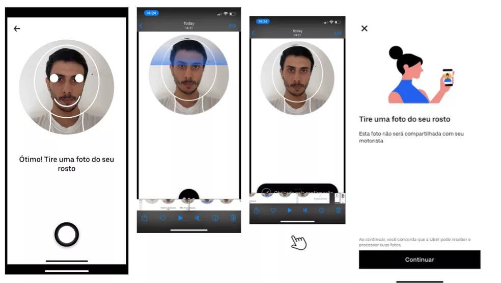 Uber passa a exigir selfie de quem quiser pagar viagem em dinheiro