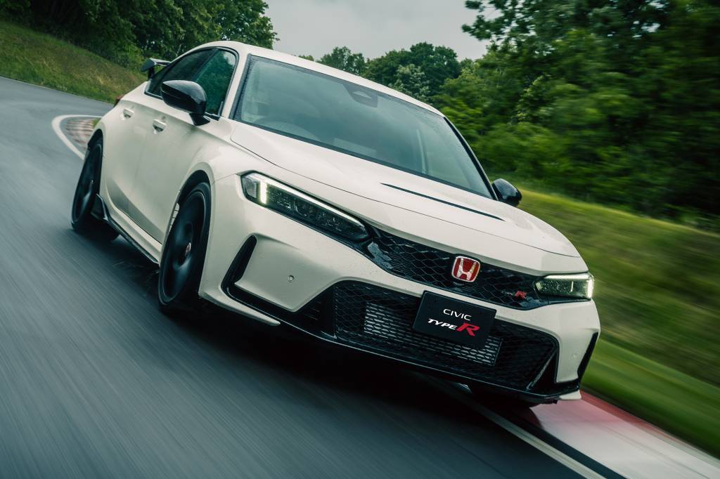 2023 Honda Civic Type R Novo Type R tem carroceria do Civic Hatchback