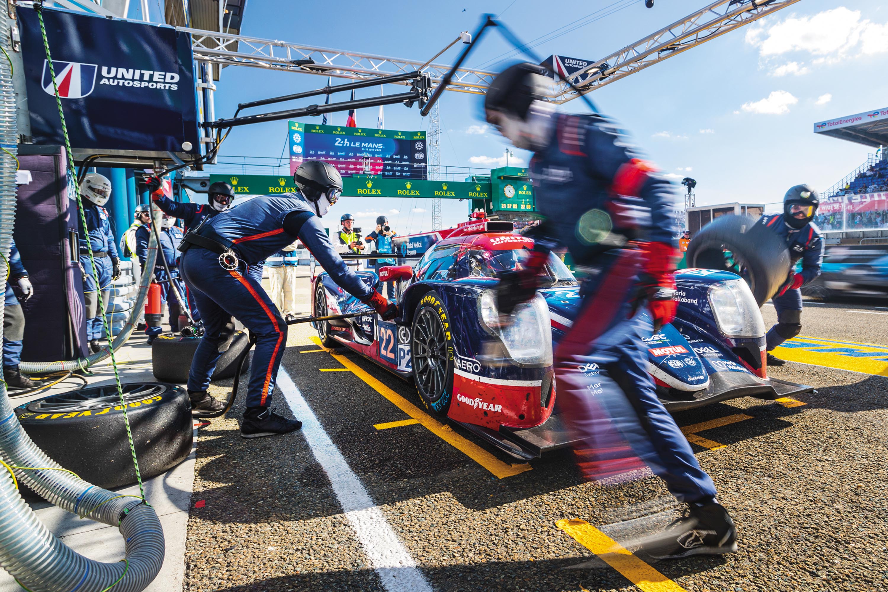 #22 UNITED AUTOSPORTS USA / Oreca 07 - Gibson - 24 hours of Le Mans - - Circuit de la Sarthe - Le Mans - France -