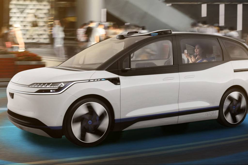Baidu cria carro autônomo de aplicativo que tem até ‘lojinha’ dentro