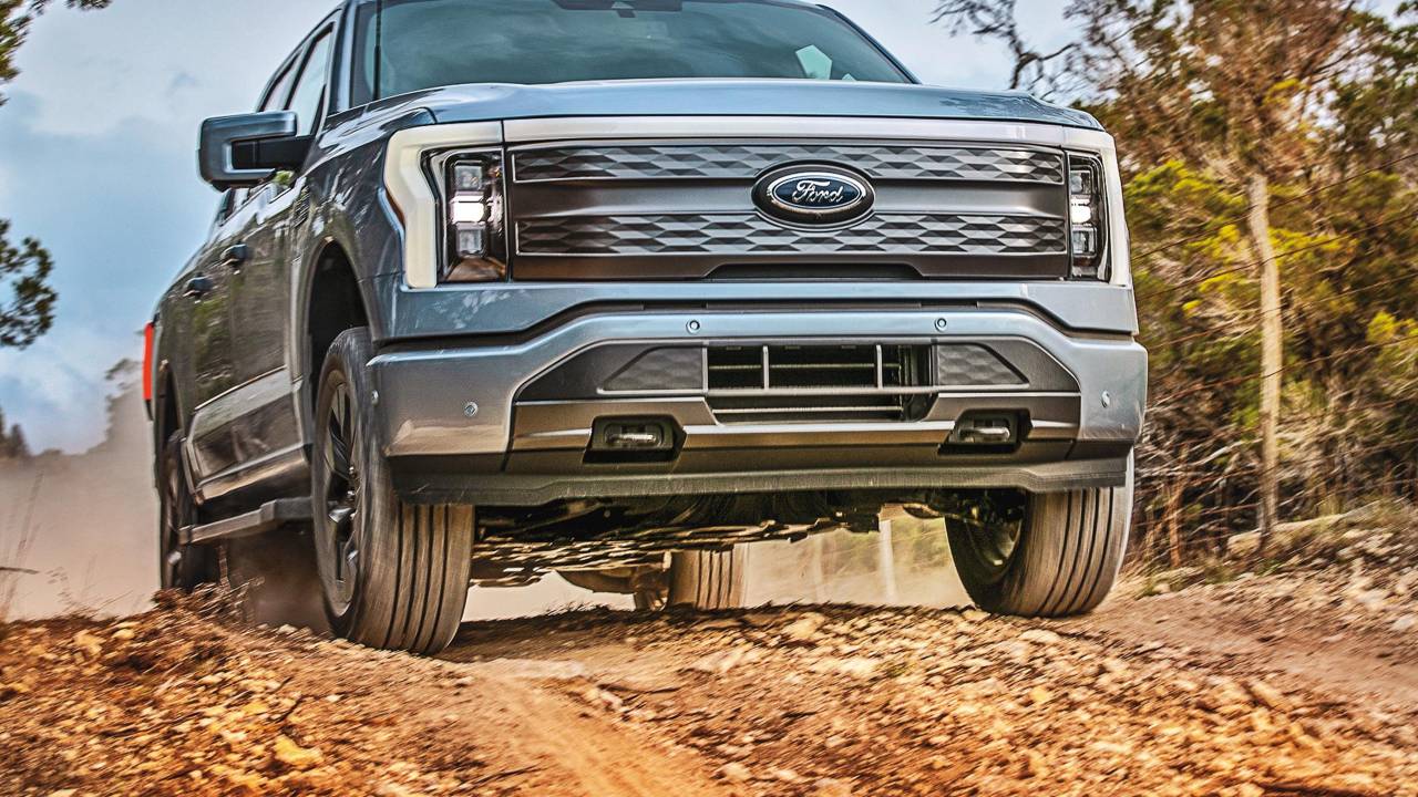 F-150 Lightning Lariat off-road