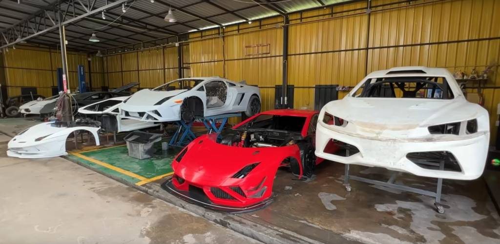 Gallardo Hilux 2 réplicas de lamborghinis