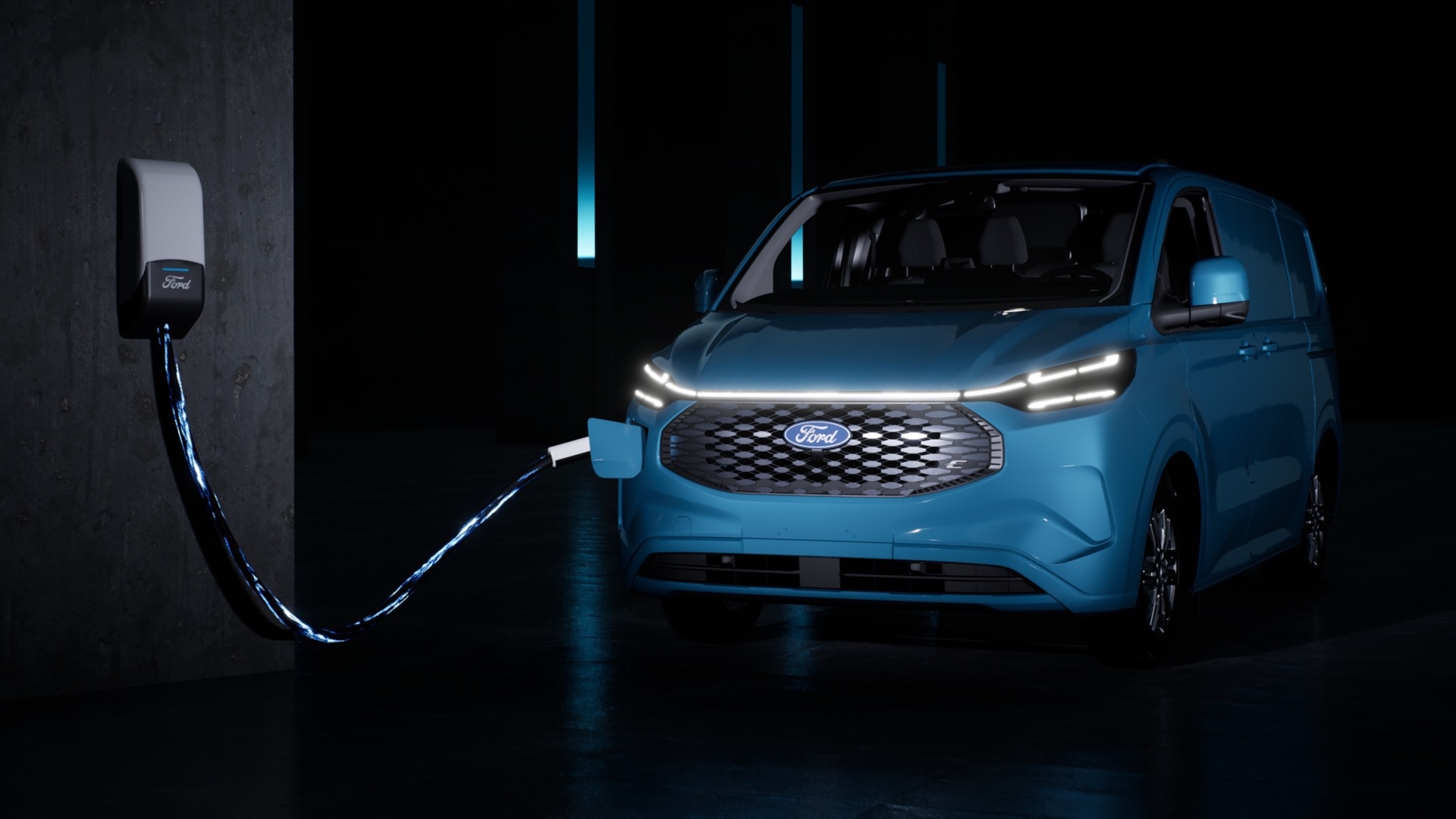 Ford E-Trasit frontal