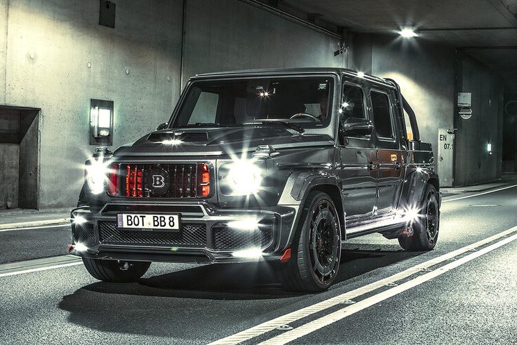 Brabus cria versão picape do Mercedes-AMG G63 com quase 900 cv