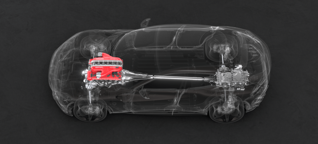 Ledwall_transaxle Ferrari Purosangue 2023