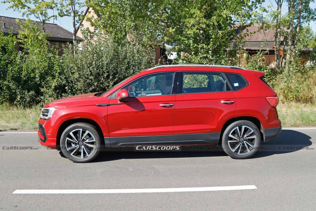 Volkswagen-Taos-facelift-scoop-00005 VW Tharu facelift lateral