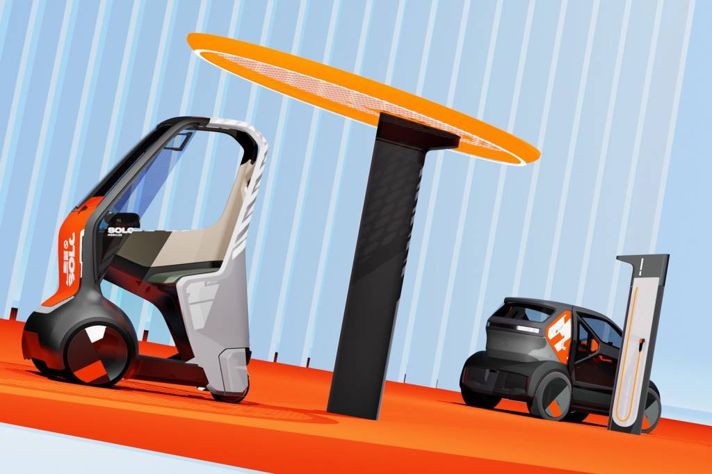 Renault mostra novos micro veículos futuristas que dispensam habilitação