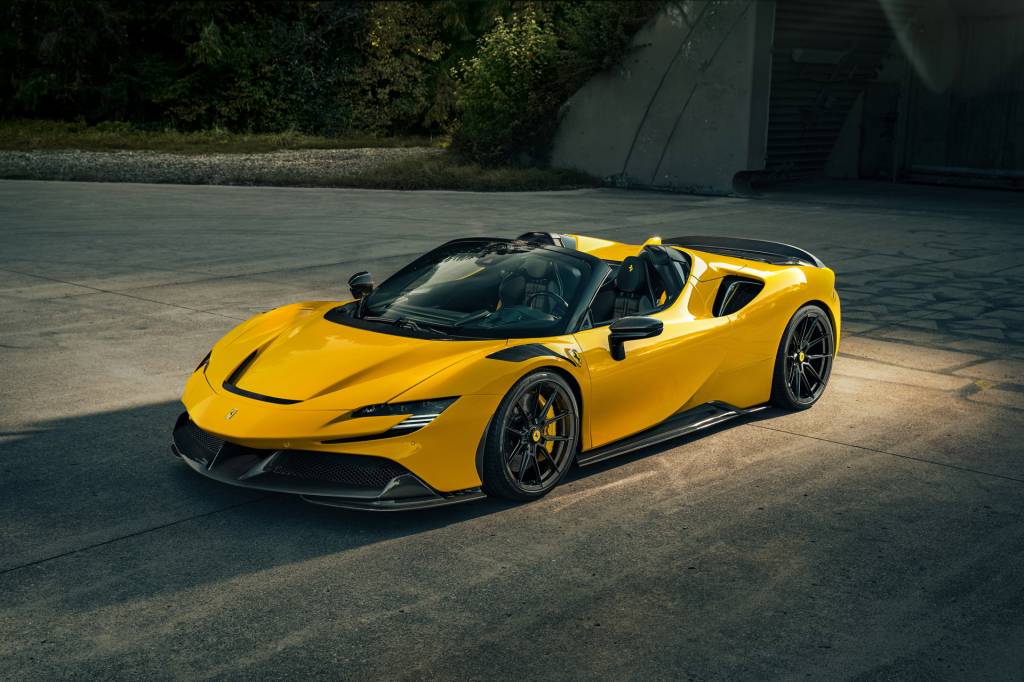 Novitec faz Ferrari SF90 Spider passar dos 1.100 cv