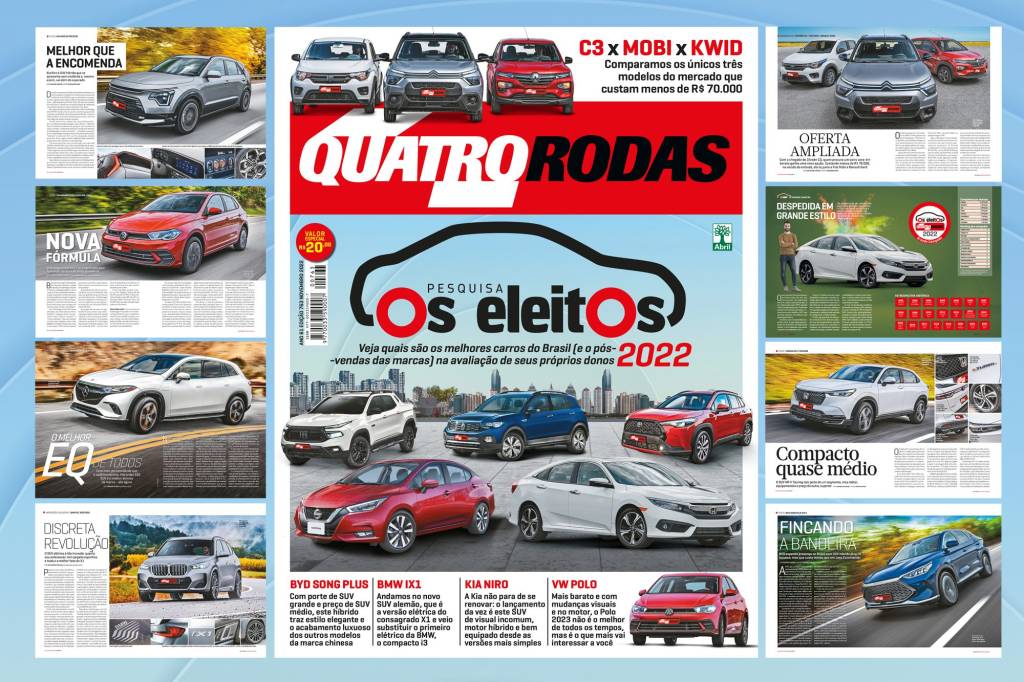 QUATRO RODAS de novembro: proprietários elegem melhores carros do Brasil