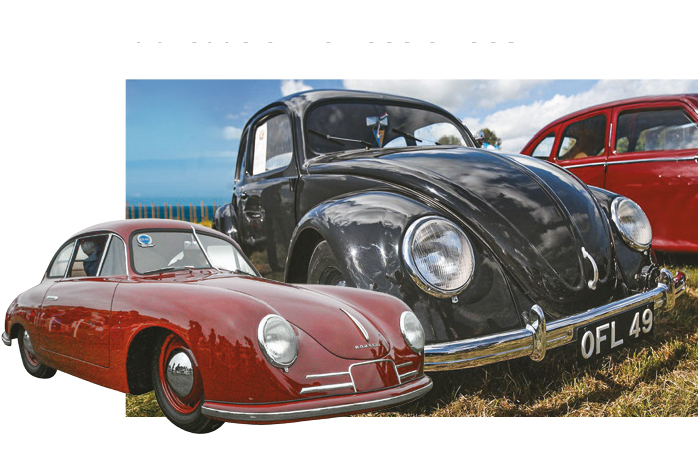 Fusca e Porsche