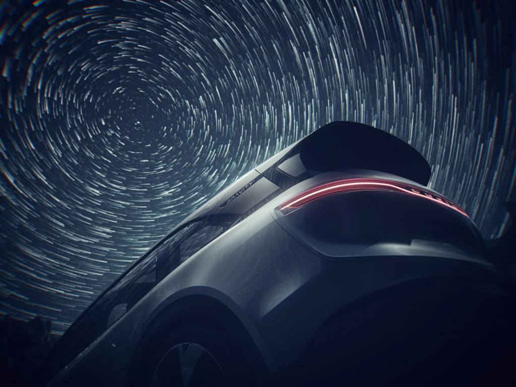 Lucid Gravity traseira