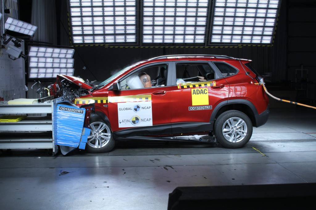 Chevrolet Tracker recebe cinco estrelas no Latin NCAP, apesar de incêndio