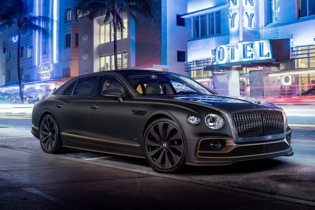 Bentley Flying Spur tem unidade especial feita com designer de tênis
