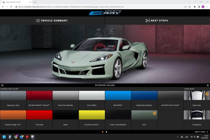 Chevrolet Corvette E-Ray