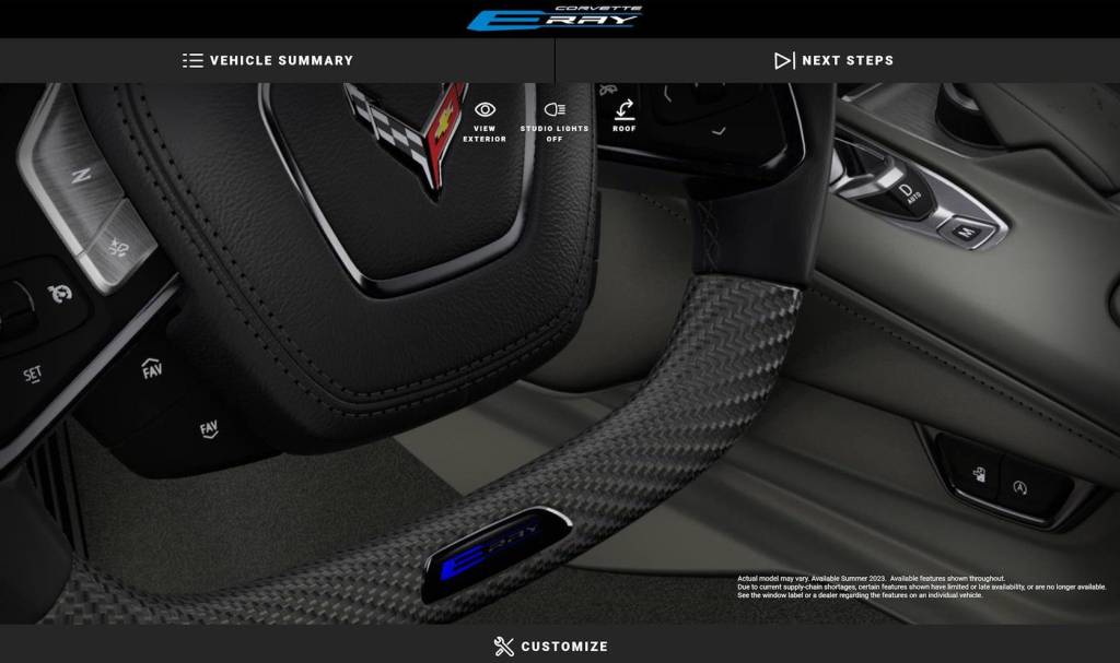 Chevrolet Corvette E-Ray Chevrolet Corvette E-Ray