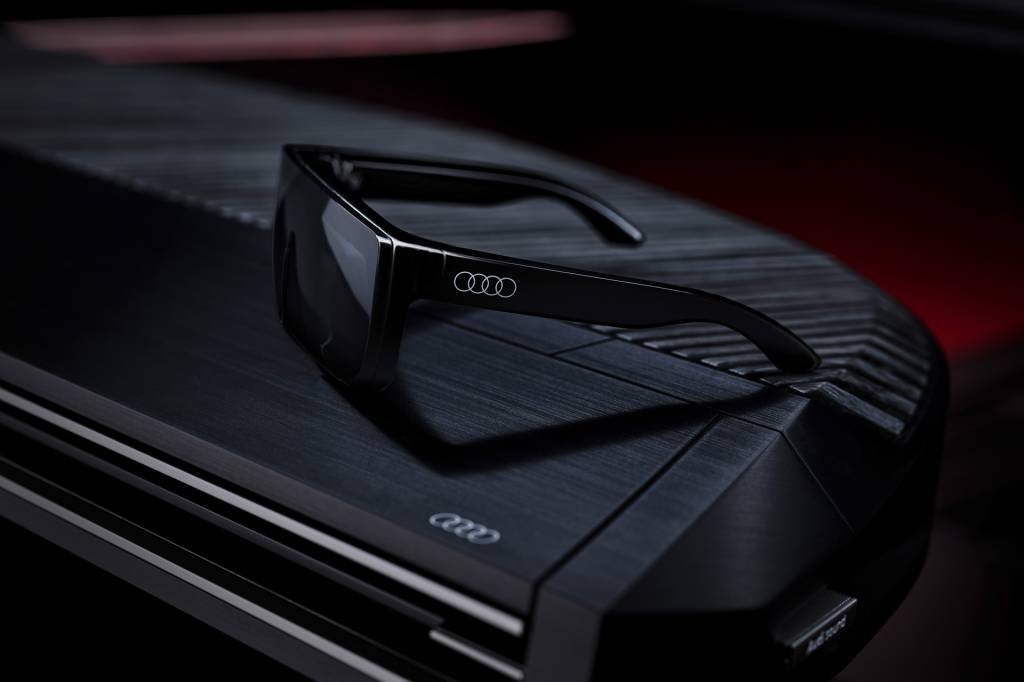 Audi activesphere concept Óculos de realidade aumentada são mandatórios para enxergar os hologramas