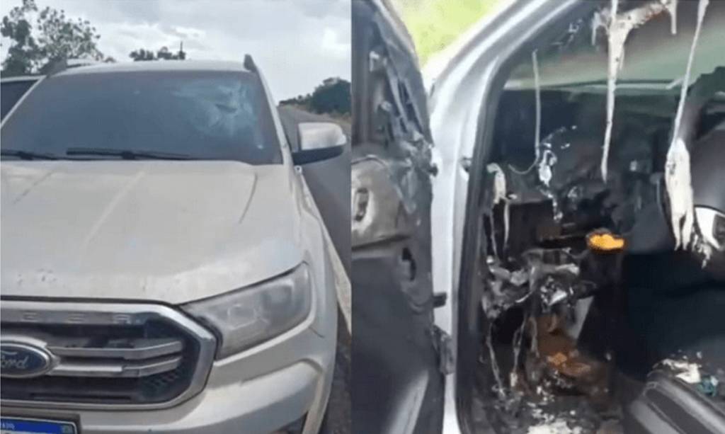 Por que carro atingido por raio pegou fogo em seguida?