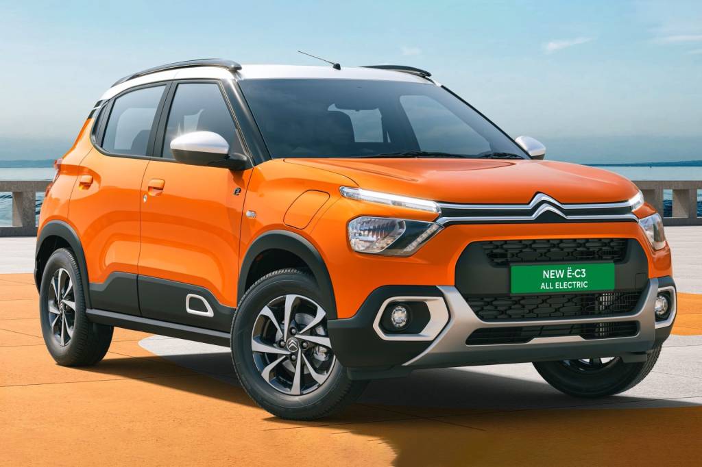 Citroën e-C3 é elétrico barato que pode brigar com Kwid E-Tech no Brasil
