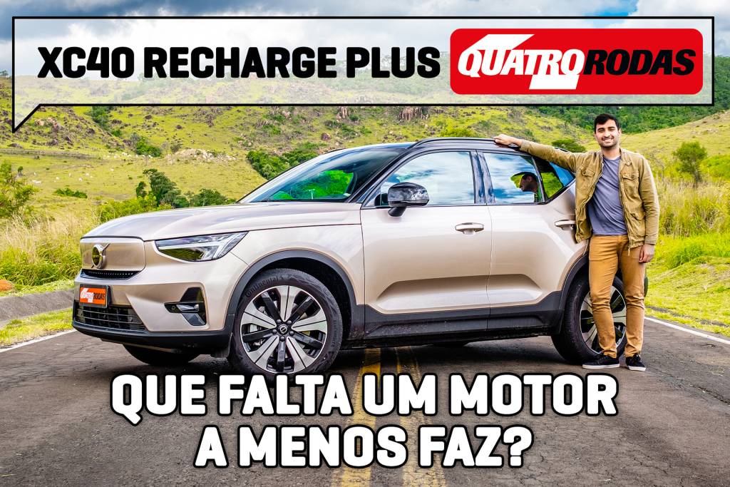 Volvo XC40 Recharge Plus é elétrico com um motor a menos — e isso é ótimo