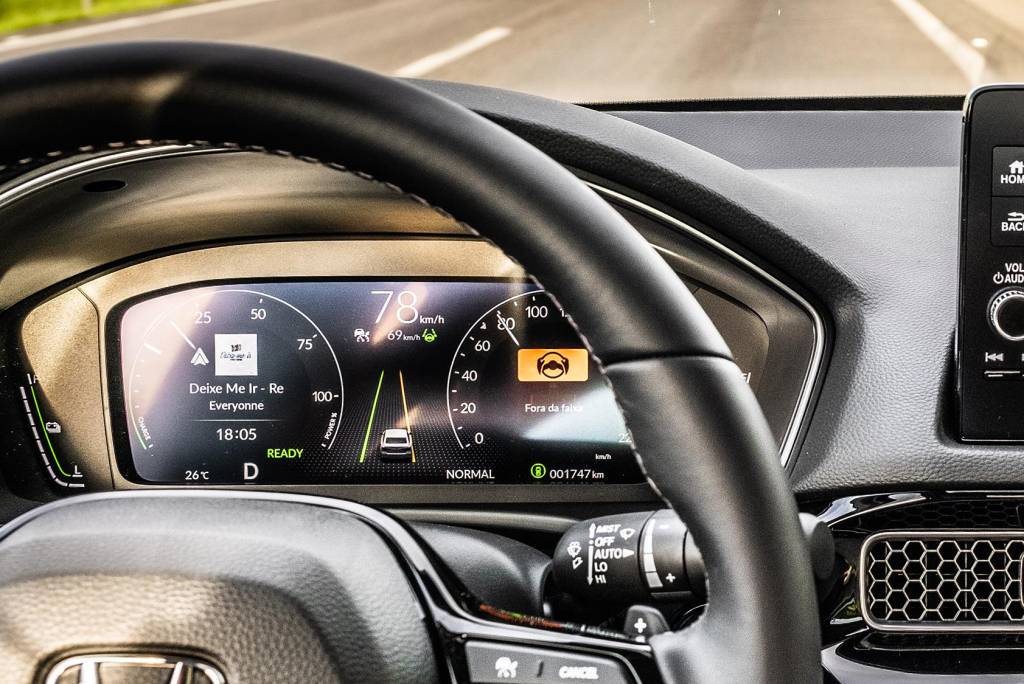 assistente de permanencia em faixa frenagem de emergência (5) assistente de permanencia em faixa frenagem de emergência honda civic 2023