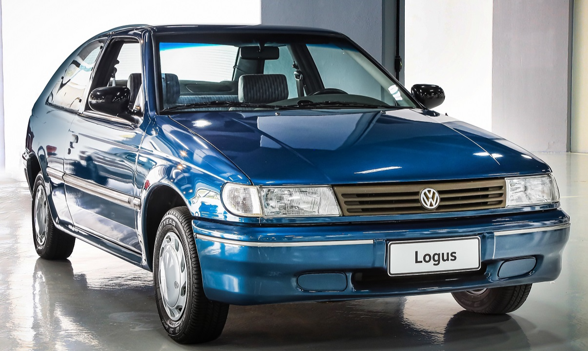 Volkswagen Logus GL exibido no museu da Volkswagen