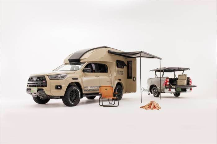 main23 Toyota Hilux BR75 SUV Adventure Camper