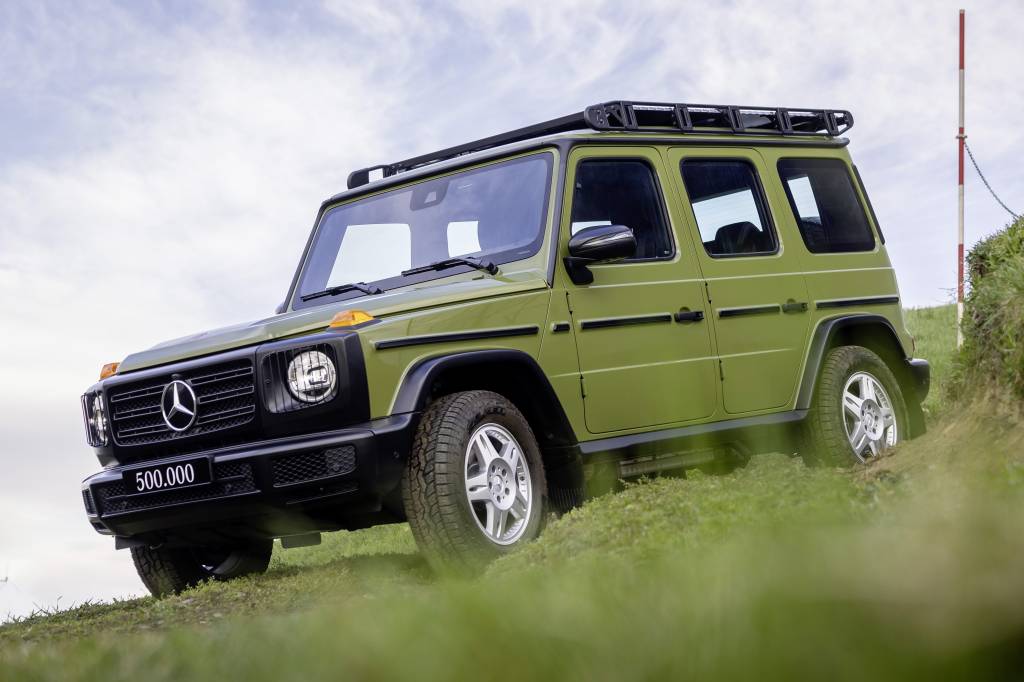 Mercedes Classe G número 500.000 tem visual inspirado em modelo de 1986