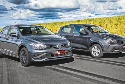 Comparativo: Volkswagen Polo Track x Fiat Argo Drive