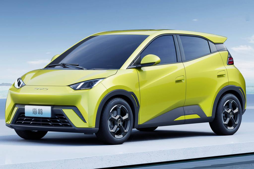 Carro elétrico mais barato da BYD custa R$ 57.000 e pode vir ao Brasil