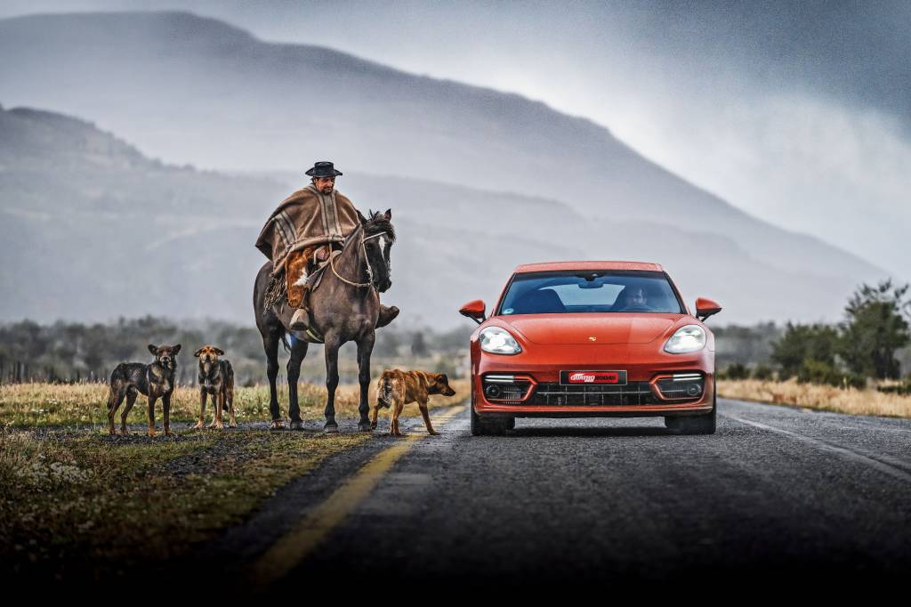 Porsche Panamera Sport Turismo V8 vive ‘rali’ com gasolina sintética